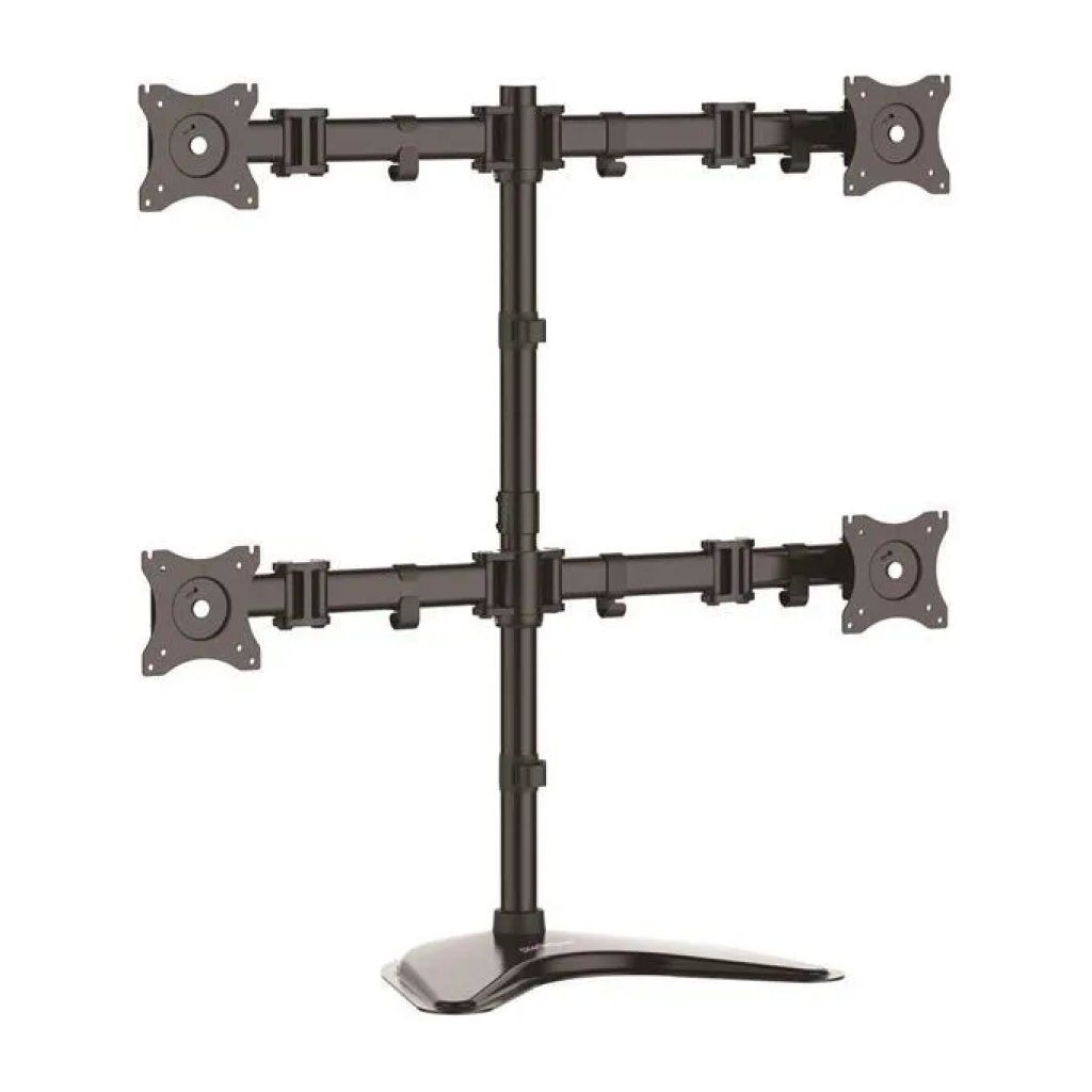 StarTech.com ARMBARQUAD – Supporto da scrivania per 4 monitor fino a 27 pollici