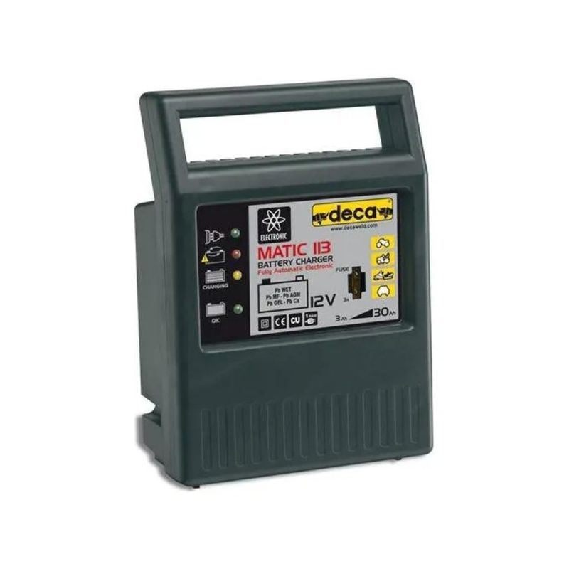 DECA Caricabatteria DECA MATIC 113 12V 1A per Batterie al Piombo