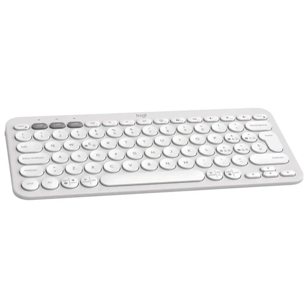 Logitech Pebble Keys 2 K380s – Tastiera Bluetooth Italiana Bianca Logitech Pebble Keys 2 K380s – Tastiera Bluetooth Italiana Bianca