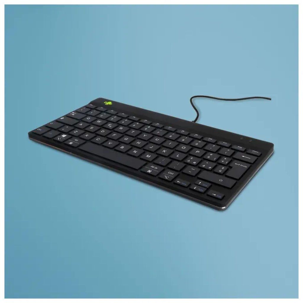 R-GO TOOLS R-Go Compact Break Tastiera Ergonomica USB-C QWERTY ITA - Nera R-GO TOOLS R-Go Compact Break Tastiera Ergonomica USB-C QWERTY ITA - Nera