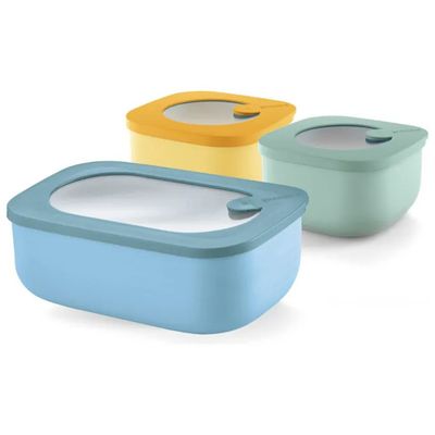 FRATELLI GUZZINI Guzzini Store & Plus Chef Line – Set 3 Contenitori Ermetici