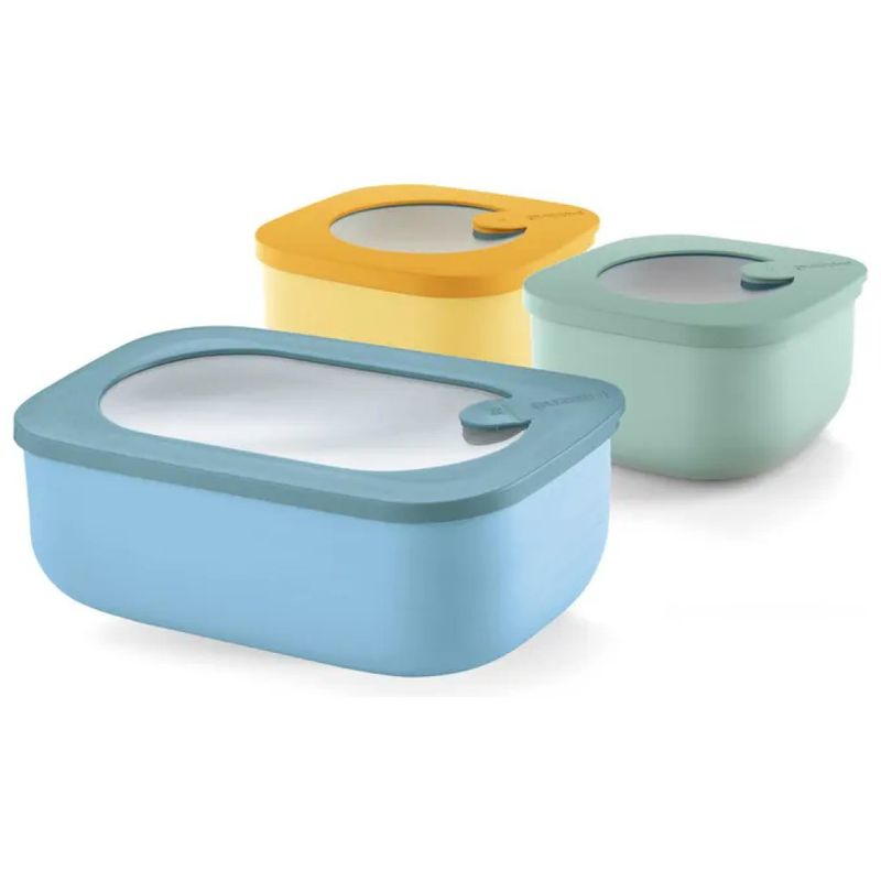 FRATELLI GUZZINI Guzzini Store & Plus Chef Line – Set 3 Contenitori Ermetici