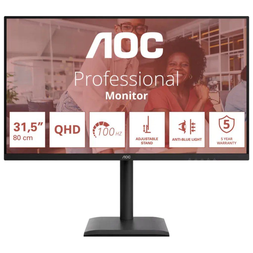 AOC Monitor AOC Q32E4U 31,5 AOC Monitor AOC Q32E4U 31,5" QHD IPS 100 Hz