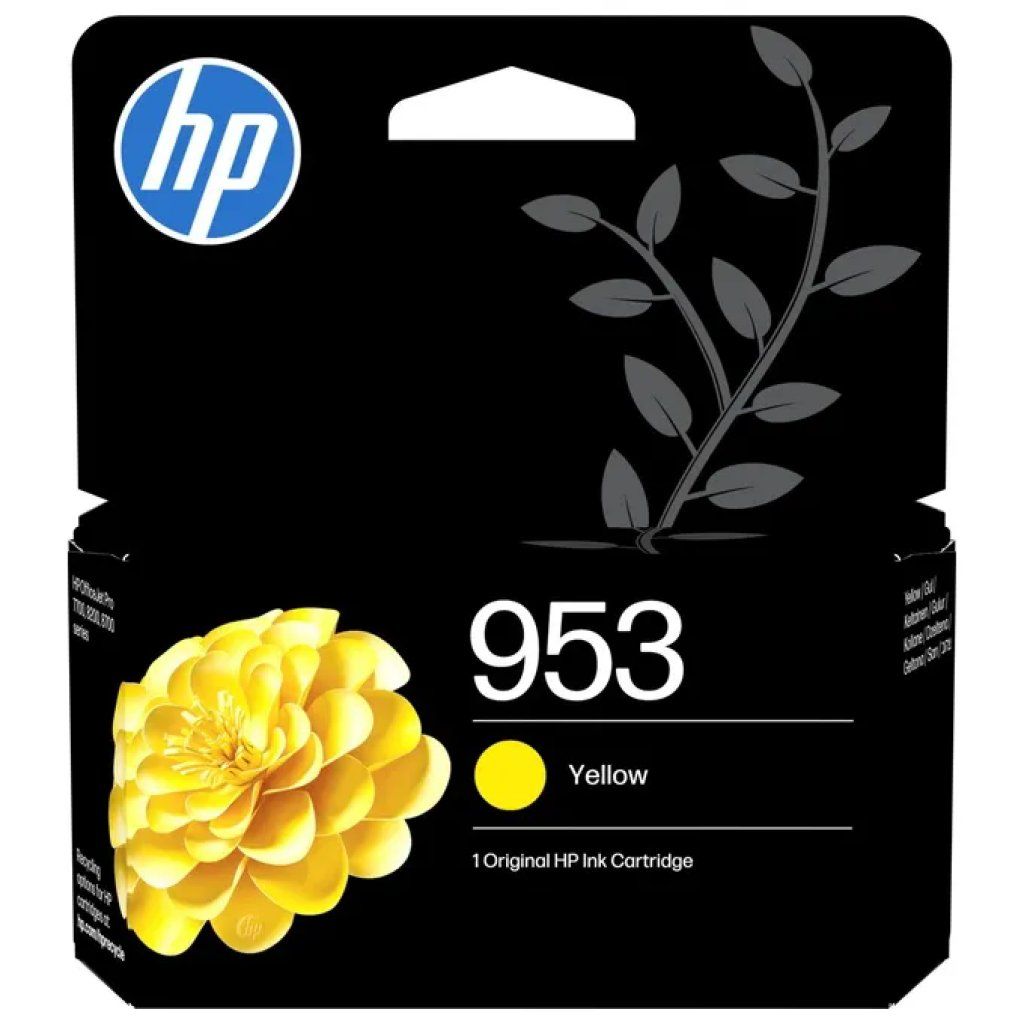 HP Cartuccia originale HP 953 giallo, 9 ml