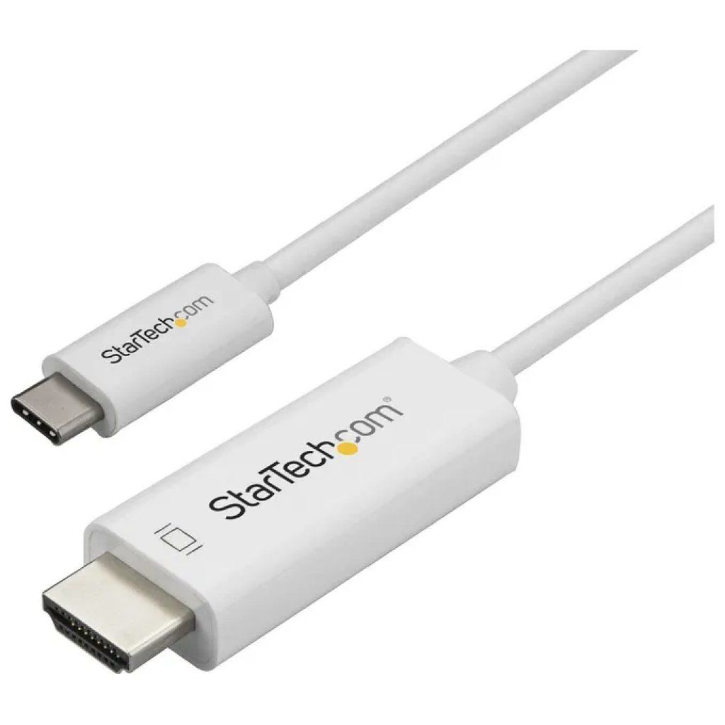 STARTECH.COM StarTech CDP2HD1MBNL – Cavo USB-C a HDMI 4K 60 Hz, 1 m, nero