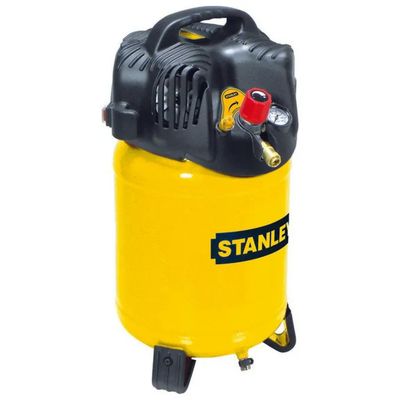 Stanley D200-10-24V Compressore Verticale Oil-Free 24 L