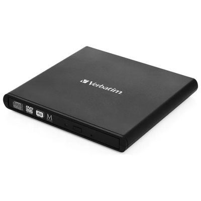 Verbatim 98938 Masterizzatore CD/DVD Esterno USB 2.0 Nero Verbatim 98938 Masterizzatore CD/DVD Esterno USB 2.0 Nero
