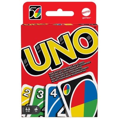Mattel UNO – Gioco di carte classico, 112 carte