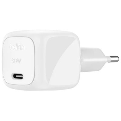 Belkin BoostCharge caricabatteria USB-C da parete 30 W, bianco Belkin BoostCharge caricabatteria USB-C da parete 30 W, bianco