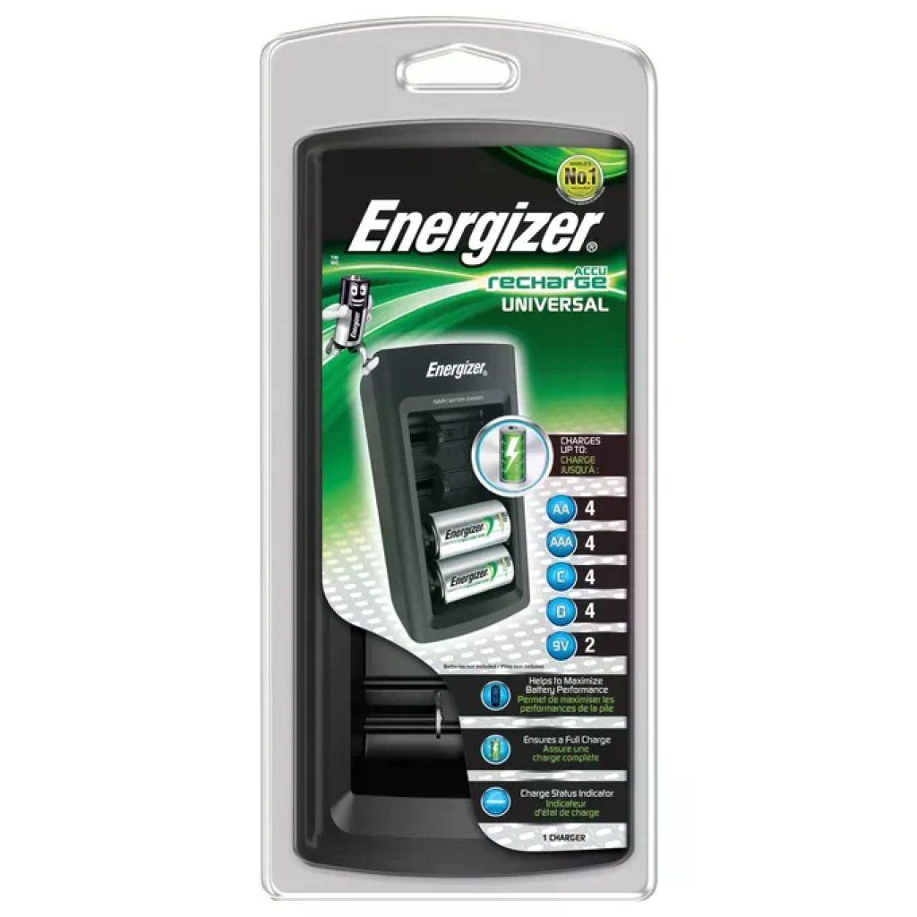 Energizer Universal Charger AC – Caricabatterie NiMH
