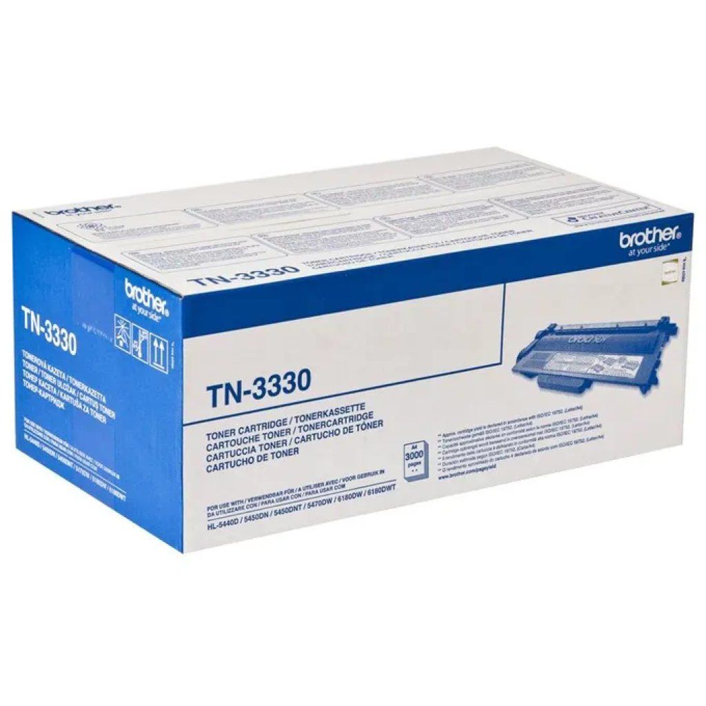 Brother TN-3330 Toner Originale Nero, Resa 3.000 Pagine