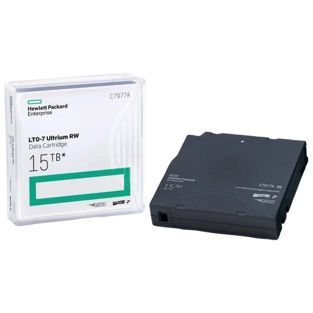 HP C7977A LTO Ultrium 7 Cartuccia Dati Riscrivibile 6 TB nativi 15 TB compressi 315 MB HP C7977A LTO Ultrium 7 Cartuccia Dati Riscrivibile 6 TB nativi 15 TB compressi 315 MB
