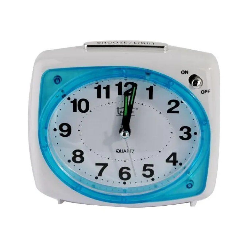 Lady Doc 07145 Orologio Sveglia Ovale Blu Lady Doc 07145 Orologio Sveglia Ovale Blu