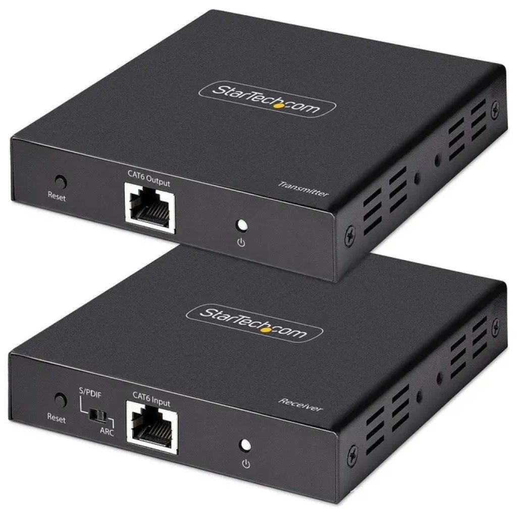 StarTech.com Extender HDMI 4K 60 Hz su Cat5e/Cat6, fino a 70 m StarTech.com Extender HDMI 4K 60 Hz su Cat5e/Cat6, fino a 70 m
