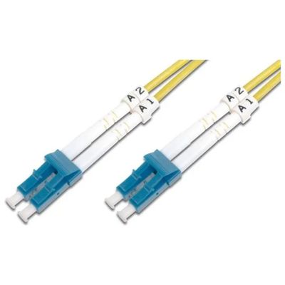 WP EUROPE Cavo fibra ottica monomodale duplex LC-LC OS2, 5 m, giallo
