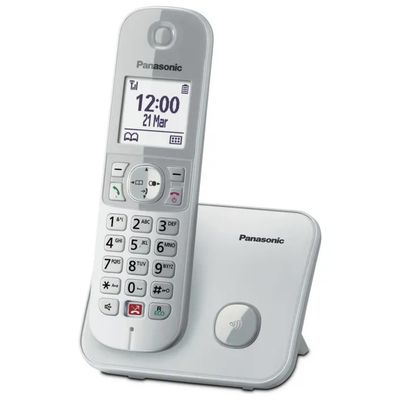 Panasonic KX-TG6851JTS Telefono Cordless DECT Argento