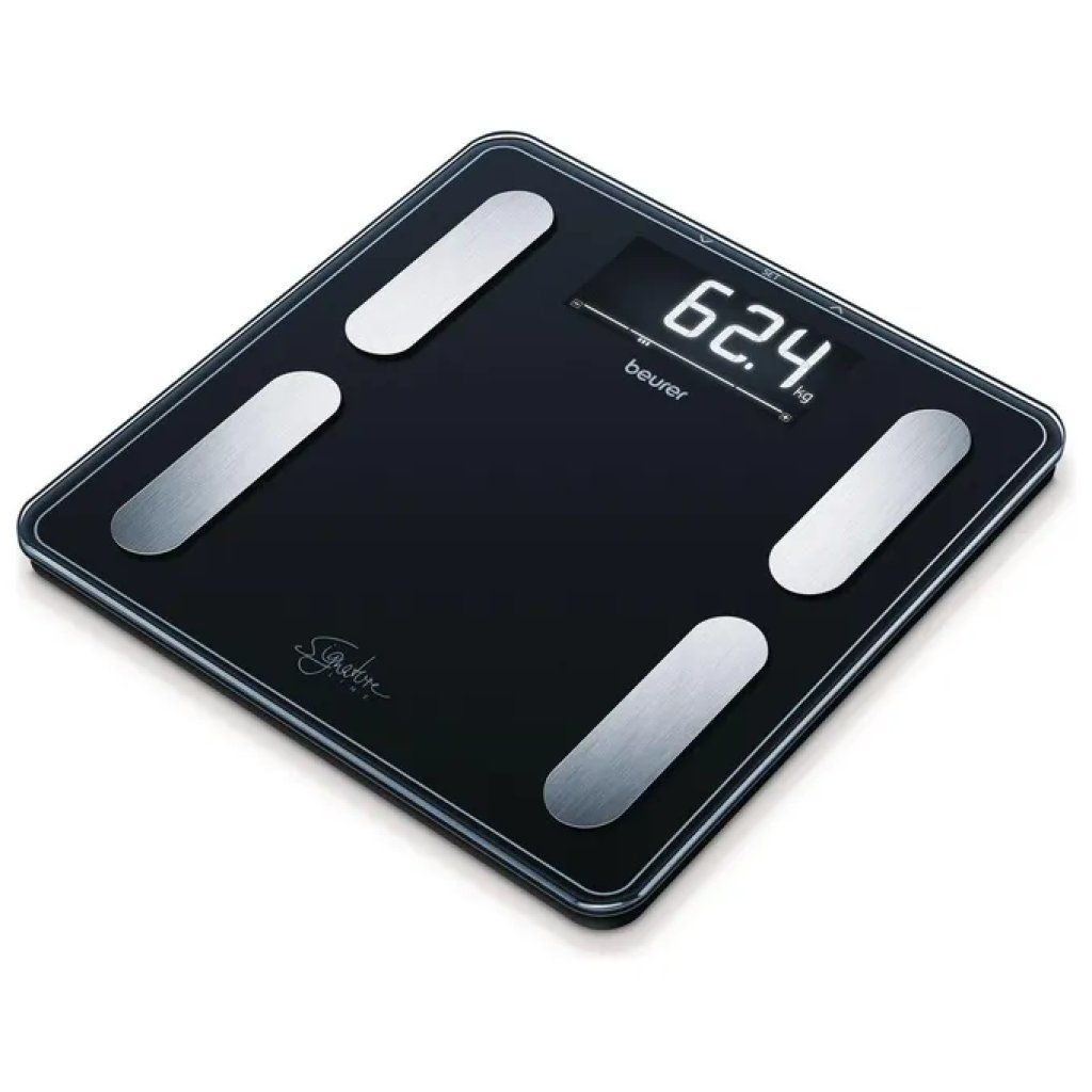 Beurer BF 400 Bilancia Diagnostica Nera, Portata 200 kg