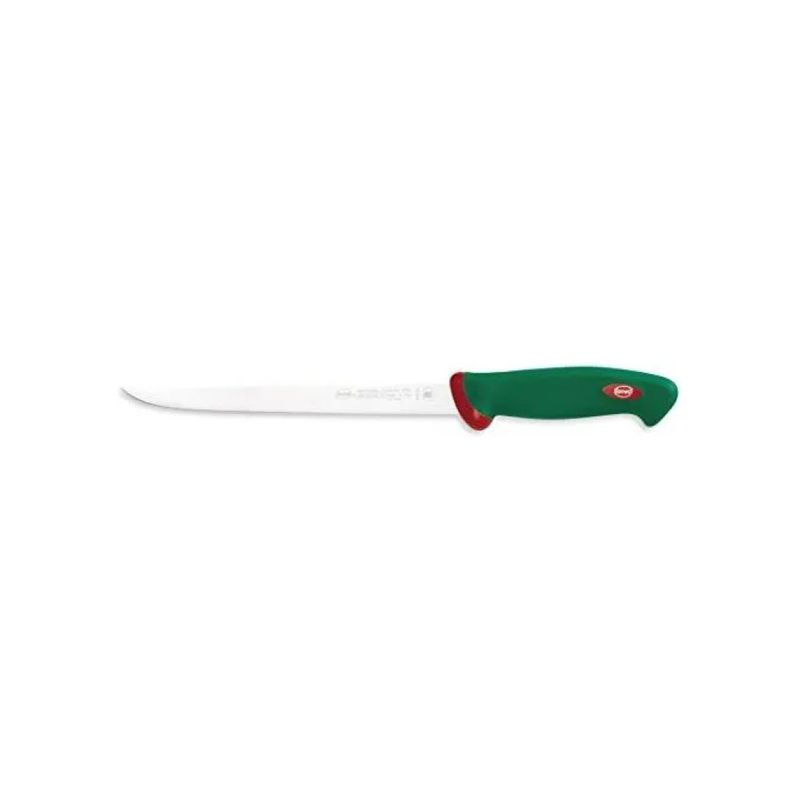 Sanelli Premana Coltello per Filettare il Pesce, Lama Flessibile 22 cm, Verde