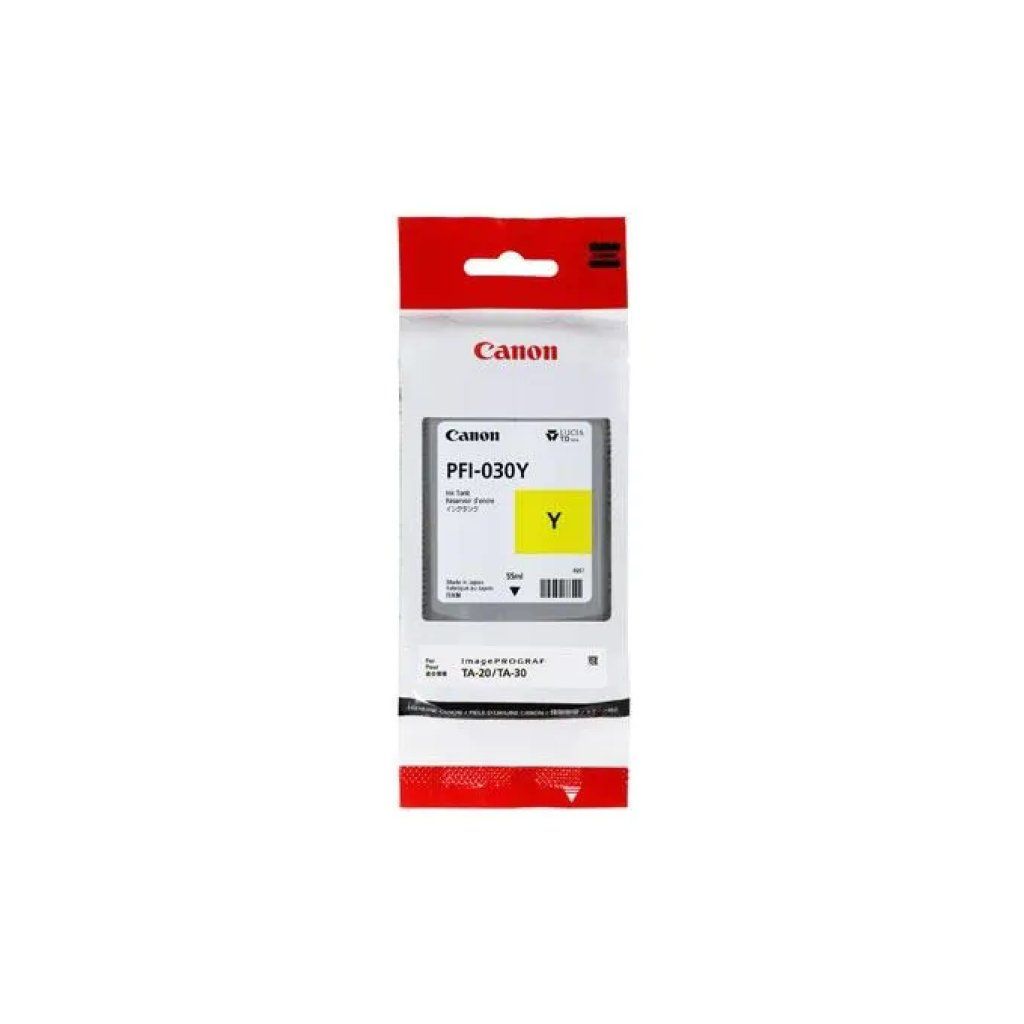 Canon PFI-030Y Cartuccia d’Inchiostro Gialla Originale 55 ml Canon PFI-030Y Cartuccia d’Inchiostro Gialla Originale 55 ml