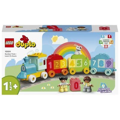 LEGO DUPLO 10954 – Treno dei Numeri, gioco educativo per imparare a contare LEGO DUPLO 10954 – Treno dei Numeri, gioco educativo per imparare a contare