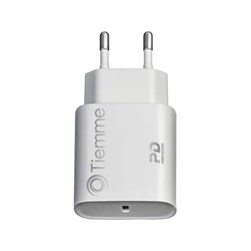 Tiemme 3639 Caricabatterie USB-C 20W Power Delivery