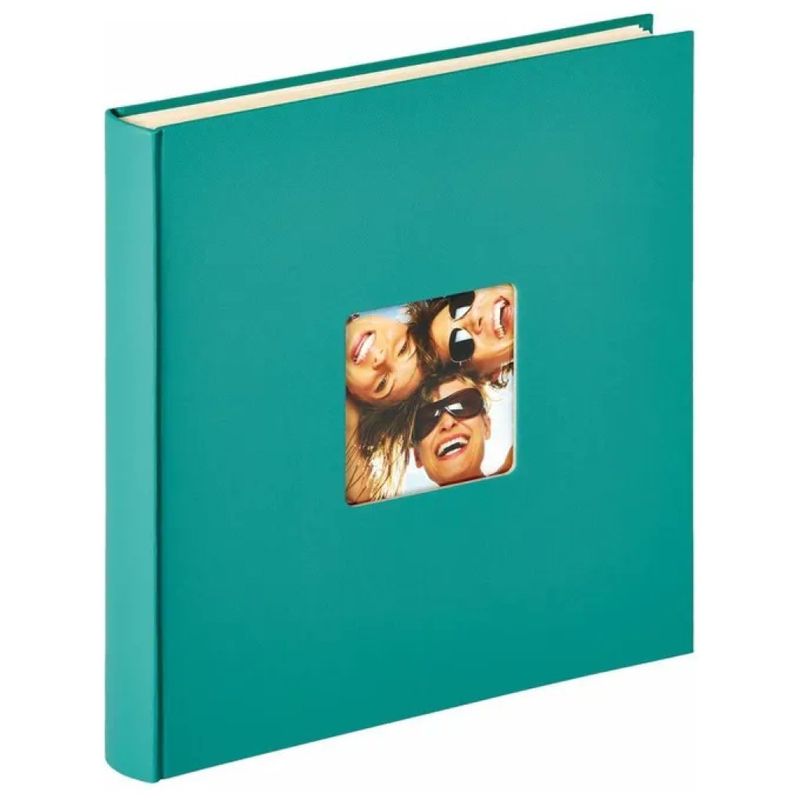 Walther Fun SK-110-K Album Fotografico Autoadesivo 33 × 33,5 cm, 50 Pagine, Verde Petrolio