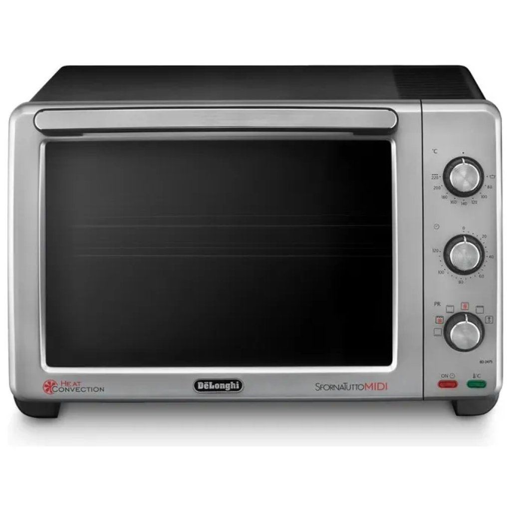 DELONGHI De'Longhi EO24752 Sfornatutto Midi Fornetto Elettrico Ventilato 24 L 2000 W 7 Funzioni con Grill DELONGHI De'Longhi EO24752 Sfornatutto Midi Fornetto Elettrico Ventilato 24 L 2000 W 7 Funzioni con Grill