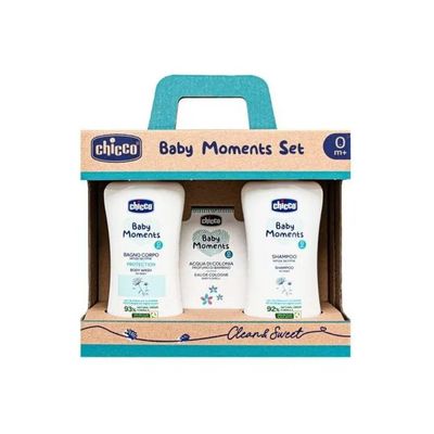 Chicco Baby Moments – Set Regalo per l’Igiene del Neonato