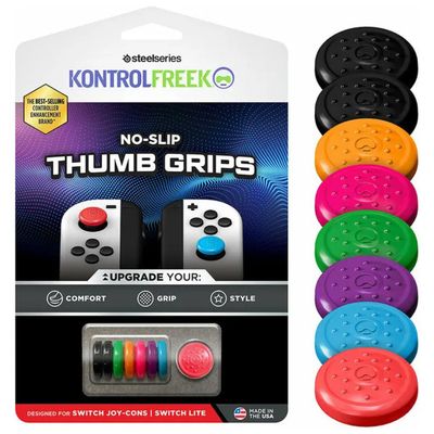 KontrolFreek Copri Levette Joy-Con per Nintendo Switch, Set da 8 Multicolore KontrolFreek Copri Levette Joy-Con per Nintendo Switch, Set da 8 Multicolore
