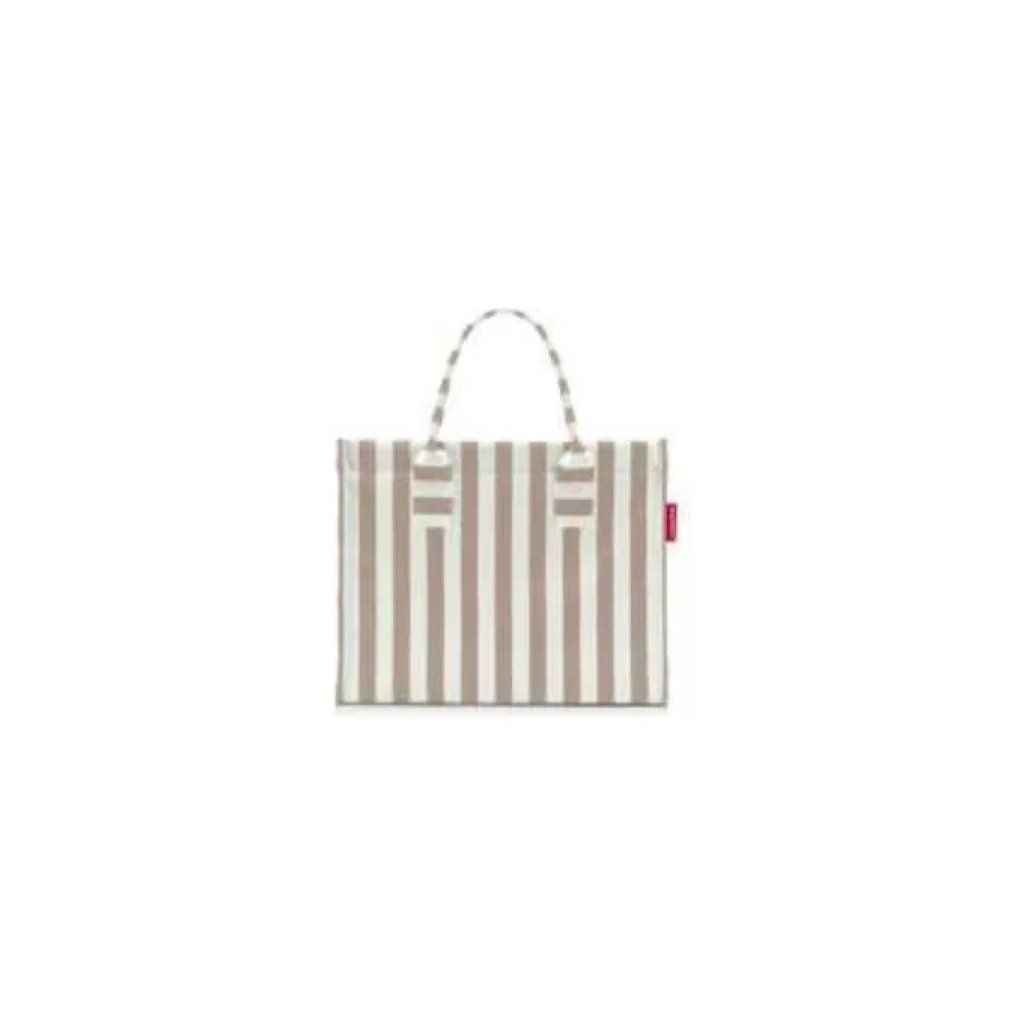 Reisenthel Daily Shopper DN6056 – Borsa tote 14 L beige e bianca