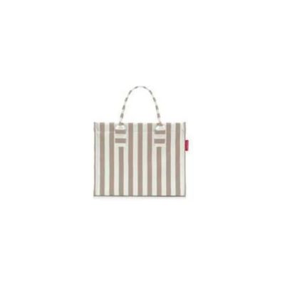 Reisenthel Daily Shopper DN6056 – Borsa tote 14 L beige e bianca