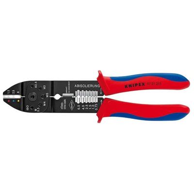 KNIPEX 97 21 215 – Pinza per capicorda e spelafili KNIPEX 97 21 215 – Pinza per capicorda e spelafili