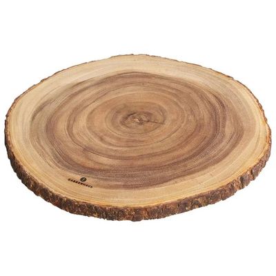 Zassenhaus 059083 Piatto Rotondo in Legno di Acacia, 45 cm Zassenhaus 059083 Piatto Rotondo in Legno di Acacia, 45 cm