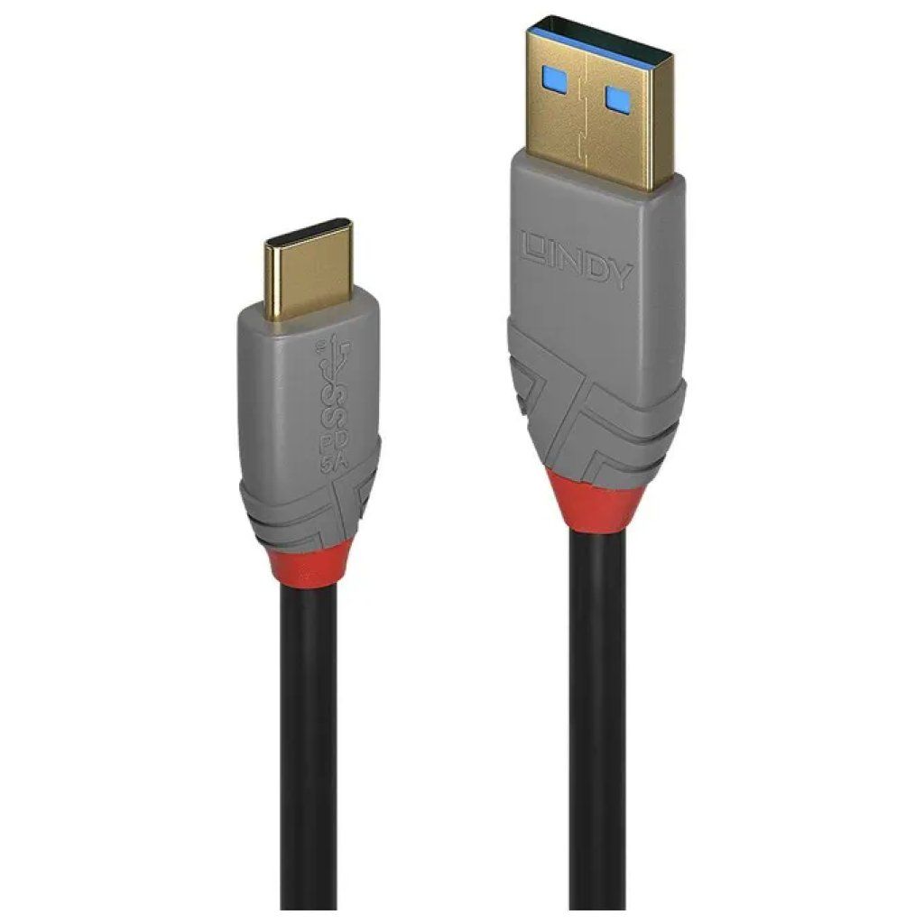 Lindy 36912 Cavo USB-C a USB-A 3.2 Gen 2, 1,5 m