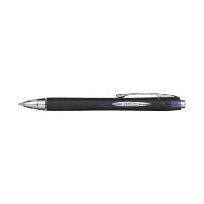 OSAMA Uni-Ball Jetstream SXN-210 Penne Roller a Scatto Nere, Punta 1 mm, Confezione da 12