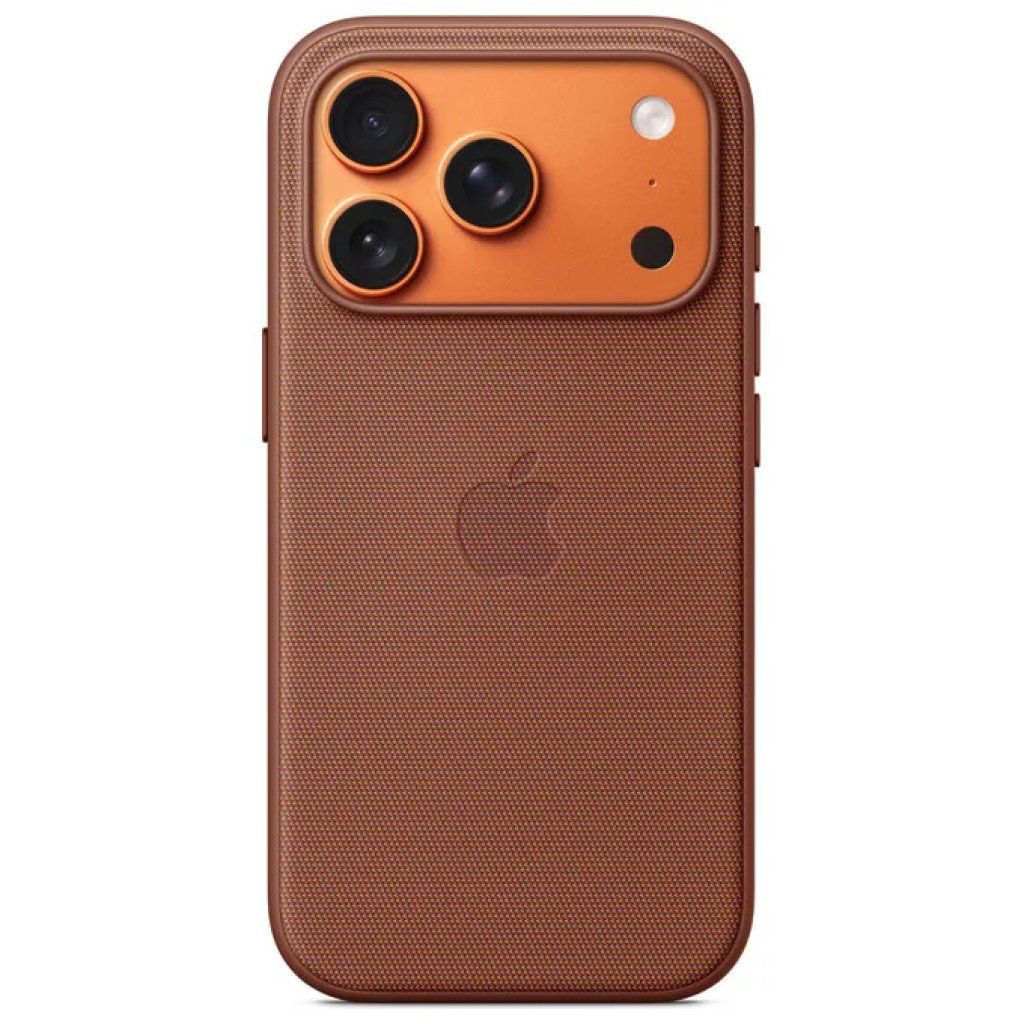 Apple Custodia MagSafe TechWoven per iPhone 17 Pro – Terra di Siena Apple Custodia MagSafe TechWoven per iPhone 17 Pro – Terra di Siena