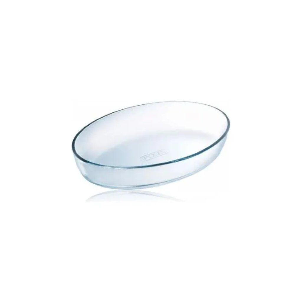 Pyrex 7070.55101 Tegame Ovale in Vetro Borosilicato, 21 × 13 cm, 700 ml
