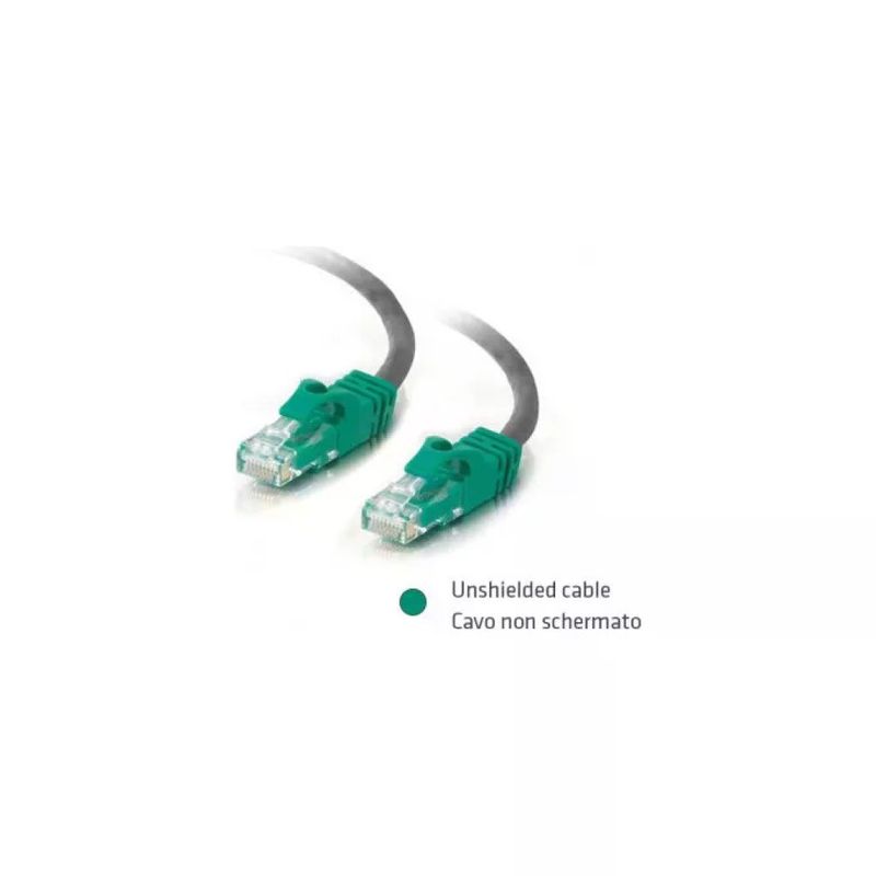 ADJ Cavo Ethernet Cat6 U/UTP RJ-45, 2 m, grigio