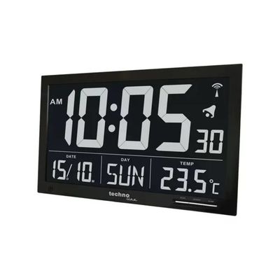 Technoline WS8007 Sveglia Digitale con Display LCD, Nera Technoline WS8007 Sveglia Digitale con Display LCD, Nera