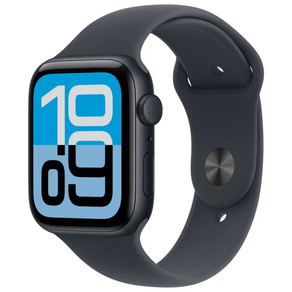 Apple Watch SE 3 GPS 44 mm Mezzanotte con Sport Band