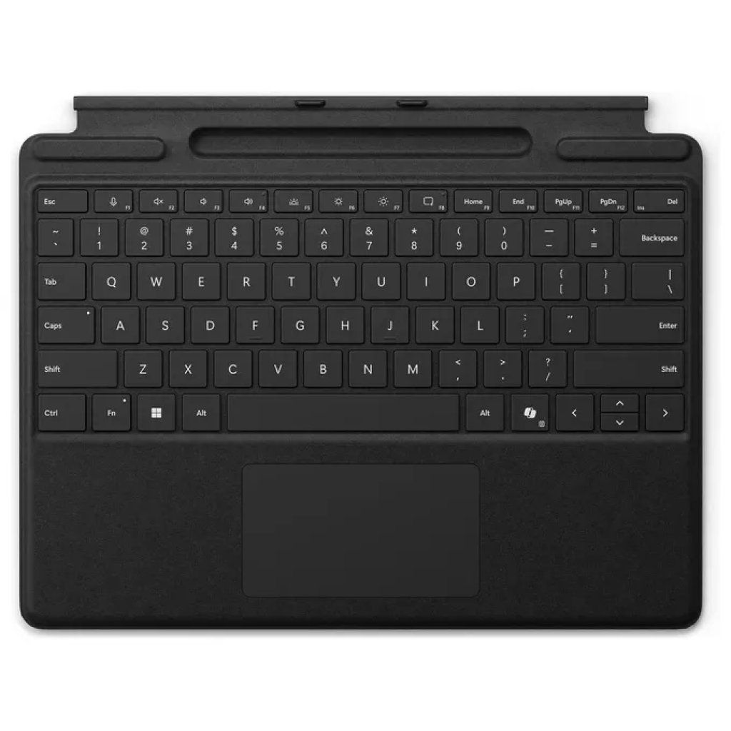 Microsoft Surface Pro Signature Keyboard 8XB-00148 QWERTY Italiano, Alcantara Nero
