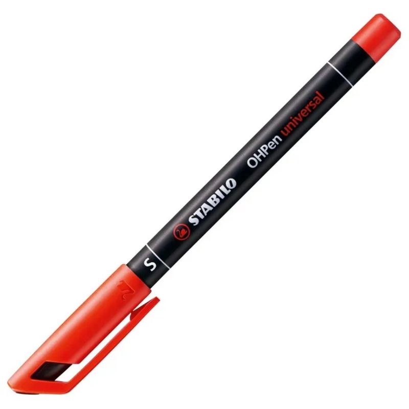 STABILO OHPen Superfine Rosso – Confezione da 10