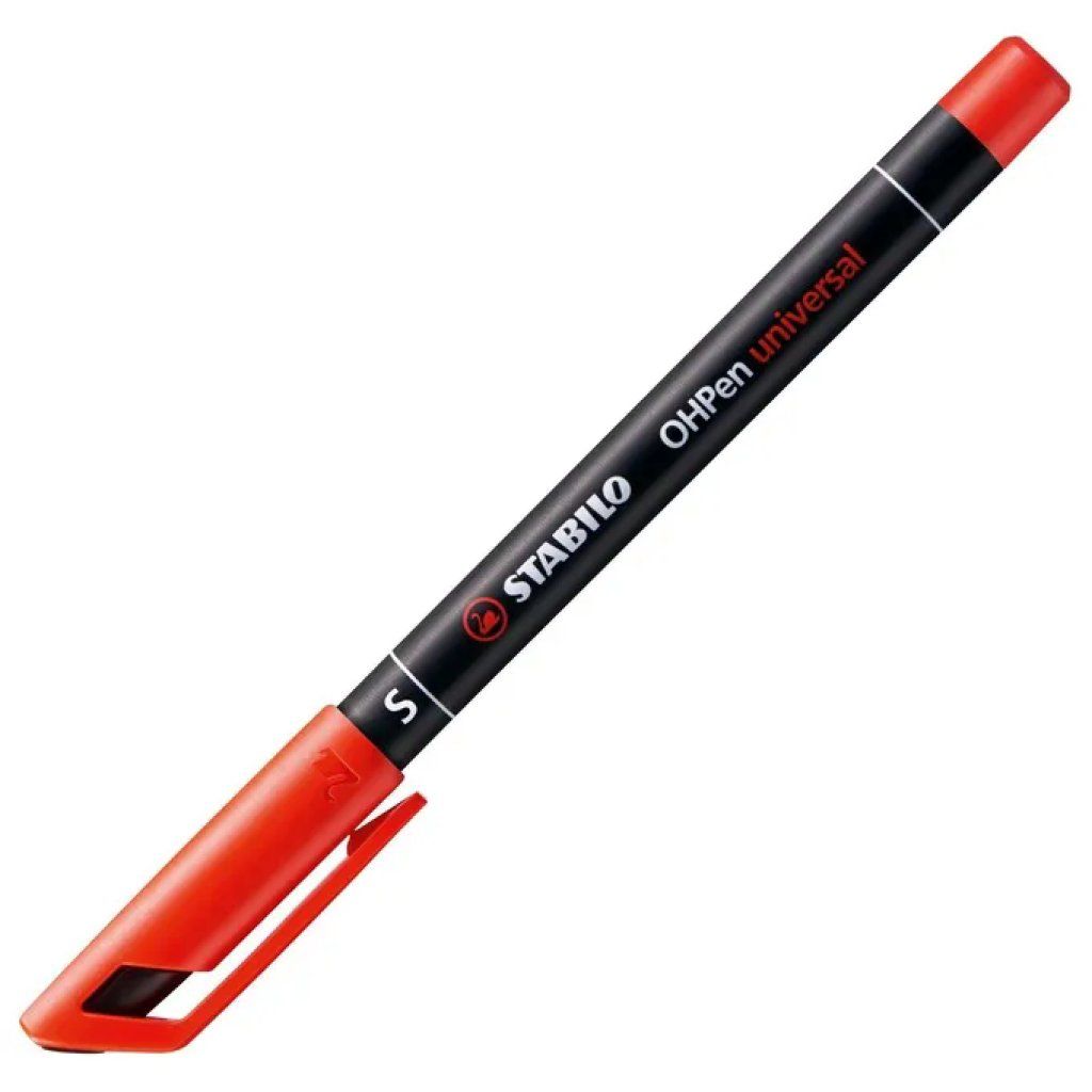 STABILO OHPen Universal Superfine rossi, confezione da 10