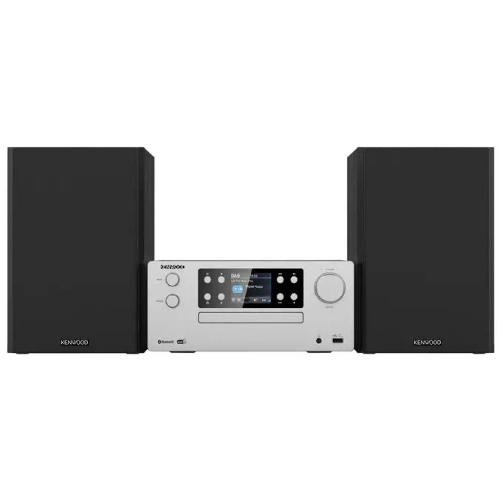 Kenwood M-925DAB-S Microsistema Hi-Fi 50 W con Bluetooth, DAB+ e Lettore CD