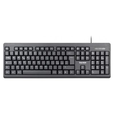 Vultech KEY-609 Tastiera USB 2.0 QWERTY Italiana, 105 Tasti, Nera Vultech KEY-609 Tastiera USB 2.0 QWERTY Italiana, 105 Tasti, Nera