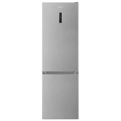 SMEG Frigorifero combinato Smeg RC18XDND No Frost, 300 L, acciaio inox, classe D