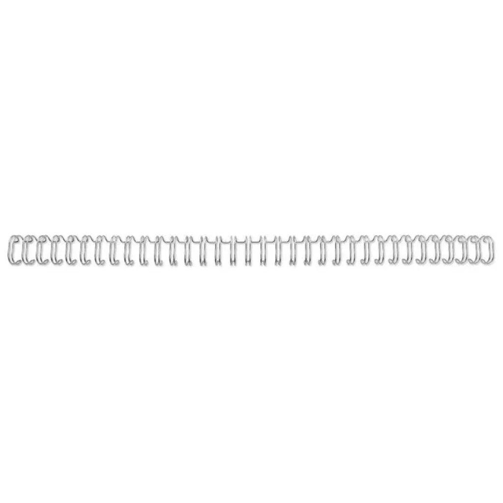 GBC Dorsi Metallici per Rilegatura 8 mm Argento, 100 pz GBC Dorsi Metallici per Rilegatura 8 mm Argento, 100 pz