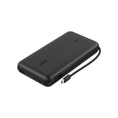 Belkin BoostCharge Powerbank 25.000 mAh, ricarica rapida 18 W, 2 USB-C e 1 USB-A, nero Belkin BoostCharge Powerbank 25.000 mAh, ricarica rapida 18 W, 2 USB-C e 1 USB-A, nero