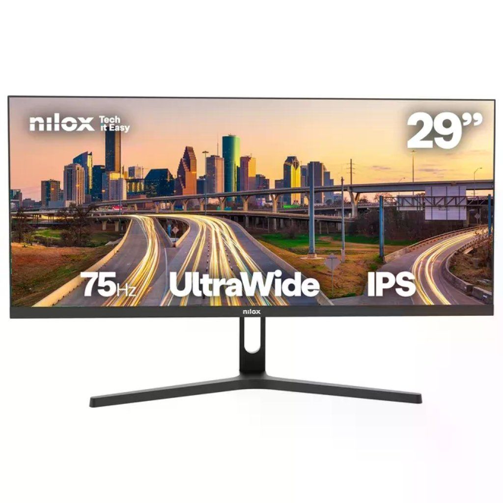 Nilox NXM29UW01 Monitor UltraWide IPS 29” Full HD Nilox NXM29UW01 Monitor UltraWide IPS 29” Full HD