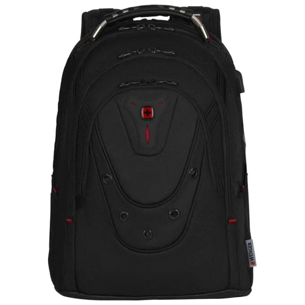 WENGER 606493 Ibex Deluxe Zaino Porta PC Compatibile 14 16 Pollici Tasca Tablet 10 Pollici USB